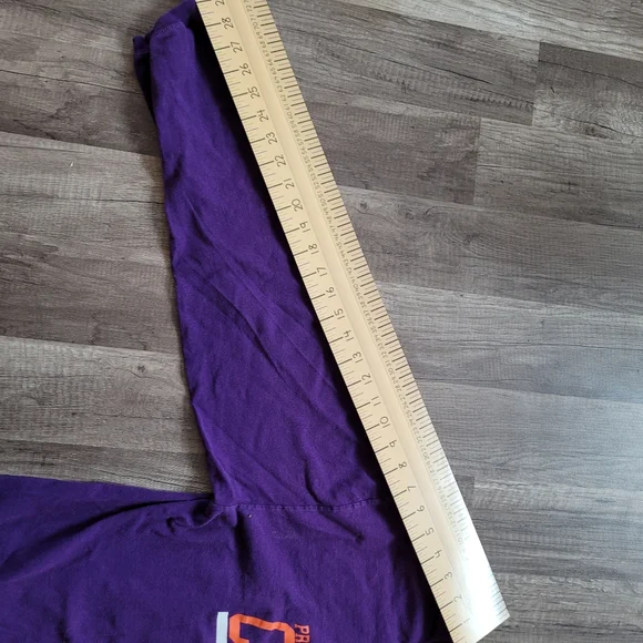 1+1+1= $35 🛍 Clemson Tigers Branded Violet Long Sleeves Size XL - Picture 6 of 6